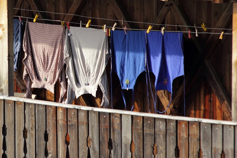 South Tyrolean aprons